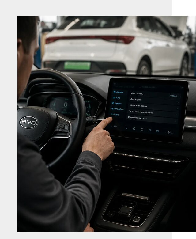 Русификация BYD E2 в Богородицке от 15922 р. | ФастМобиль-Бгд под ключ
