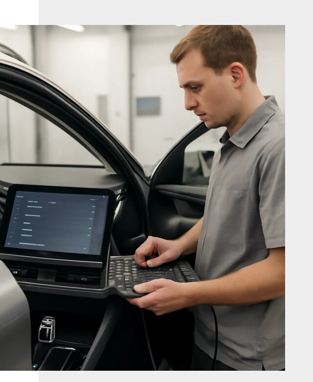 Русификация мультимедиа автомобилей Lynk Co в Богородицке