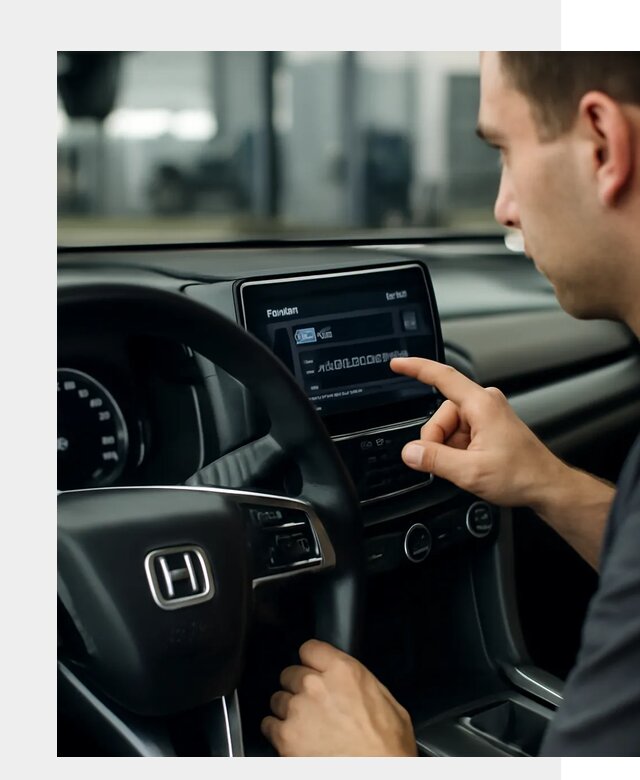 Русификация панели приборов Honda в Богородицке по цене 5343 ФастМобиль-Бгд